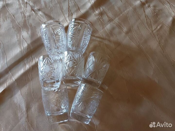 Стопки хрустальные СССР