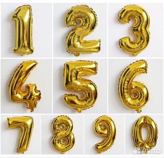 Воздушный Шар Цифра