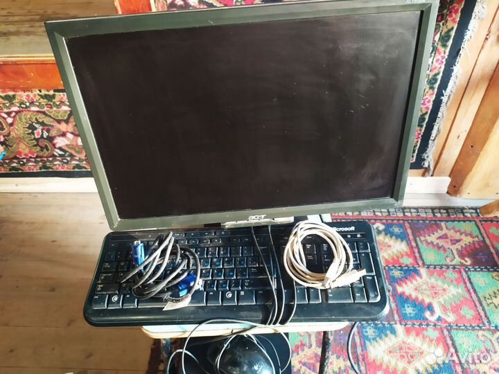 Компьютер acer в сборе б/у с мфу Samsung