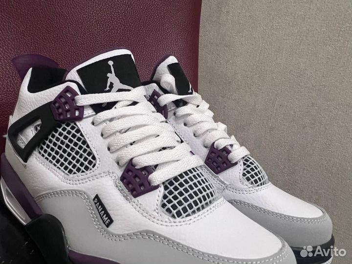 Кроссовки nike air jordan 4 retro PSG