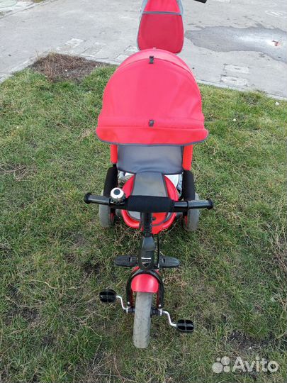 Велосипед коляска с ручкой