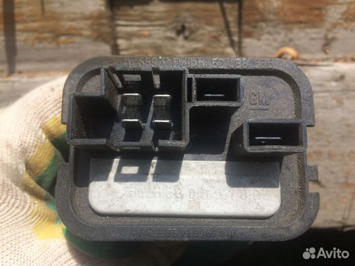 Резистор отопителя Opel Astra H, Zafira B, Corsa