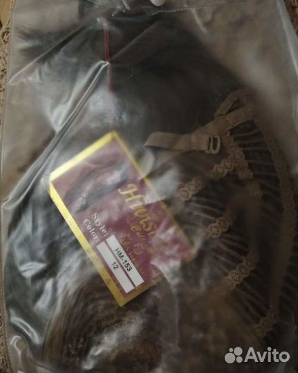 Парик из натуральных волос новый