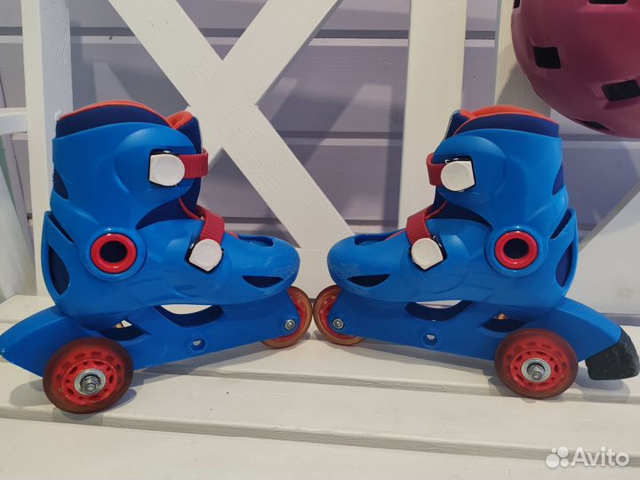 Детские ролики и защита 26-28