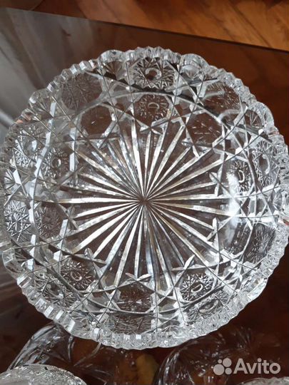 Вазы хрустальные