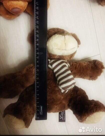 Мягкие игрушки медведь собака