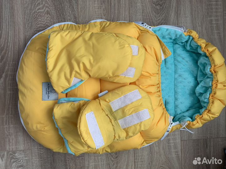 Зимний конверт в коляску