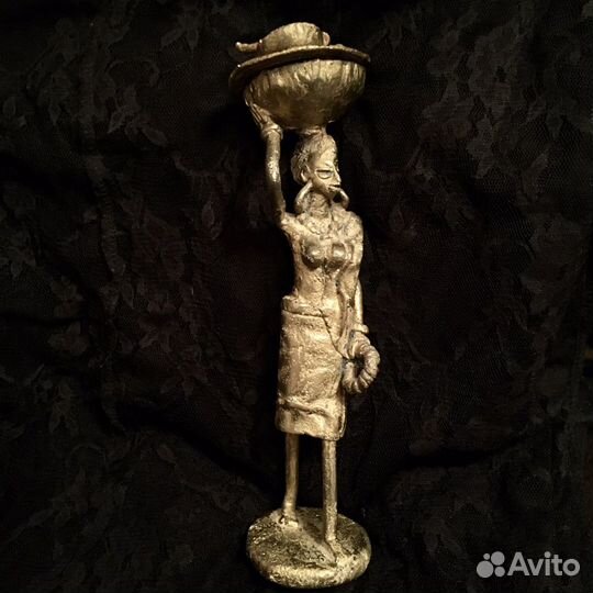 Статуэтка Бенин бронза Африка