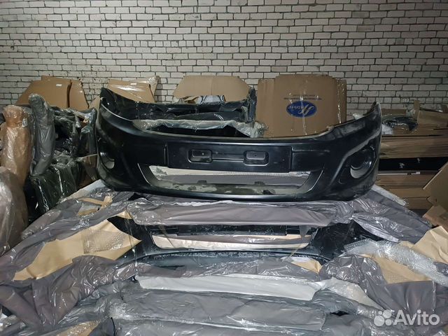 Бампер передний LADA granta спорт неокрашенный