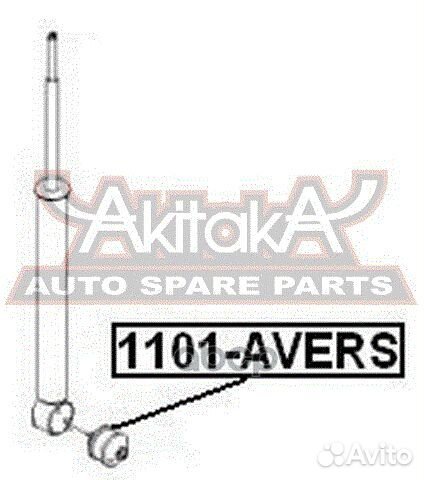 Сайлентблок заднего амортизатора chevrolet aveo