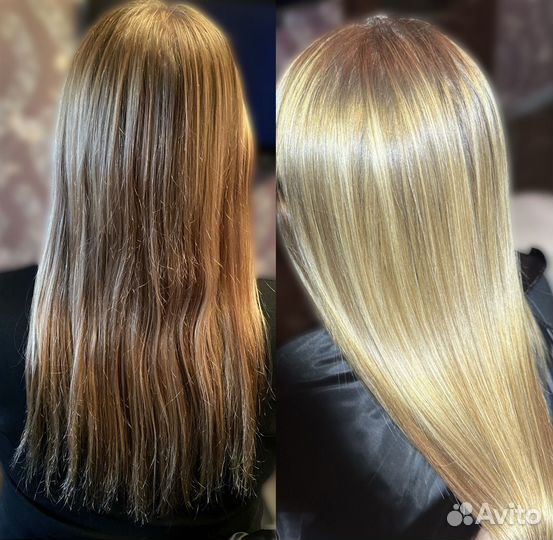 Модели на кератиновое выпрямление и ботокс волос