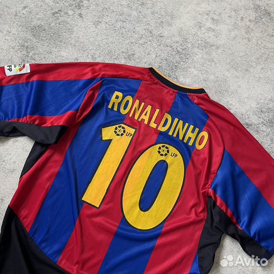 Футбольное джерси Nike FC Barcelona Ronaldinho