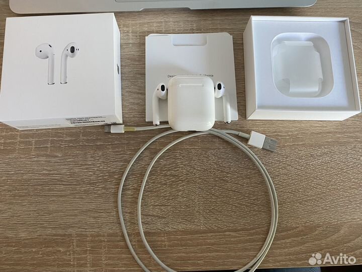 Наушники apple airpods 2 оригинал