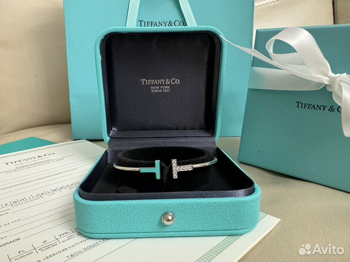 Браслет Tiffany Co Wire с бирюзой