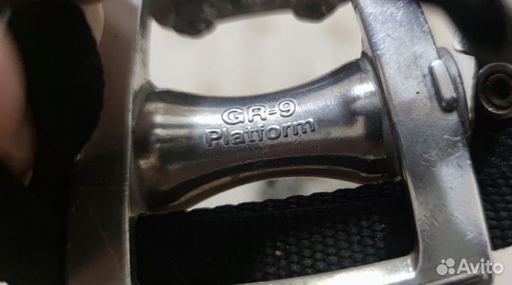 Педали MKS GR-9 с туклипсами