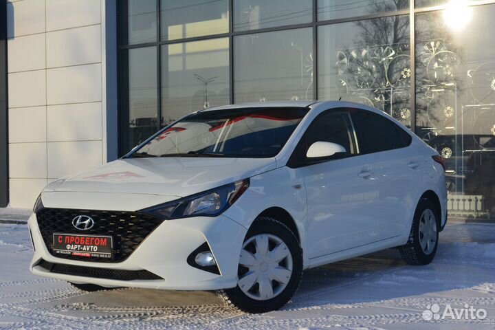 Hyundai Solaris 1.6 МТ, 2021, 48 800 км