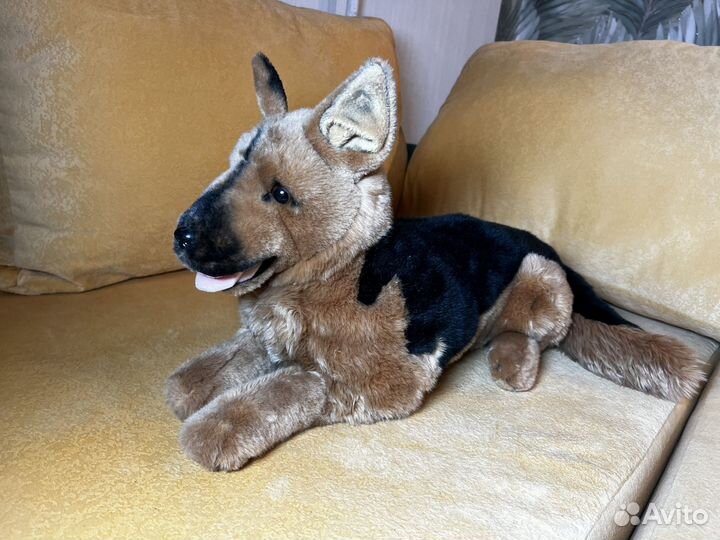 Мягкая игрушка Собака Овчарка 44 см