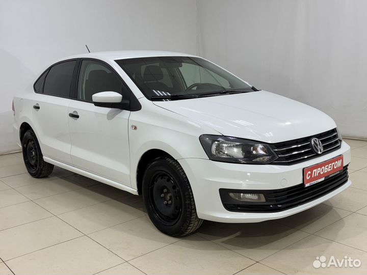Volkswagen Polo 1.6 МТ, 2019, 161 426 км