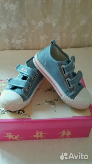 Кеды для девочки р.29