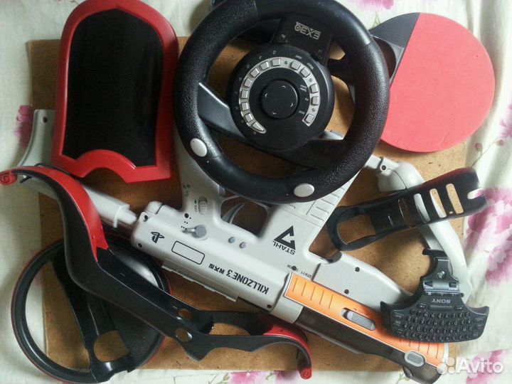 Игровой набор Сони 3 руль, лук, диск