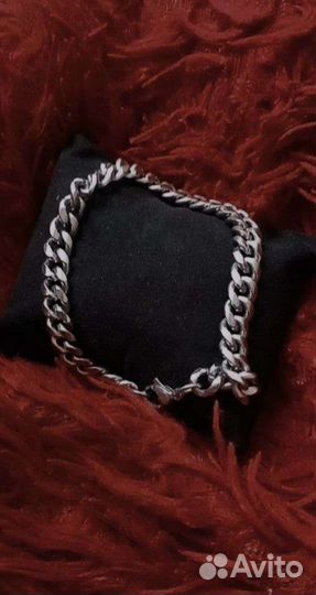 Серебряный браслет мужской 925 probe