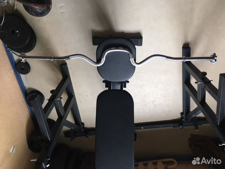 Штанга, гриф, блины, диски