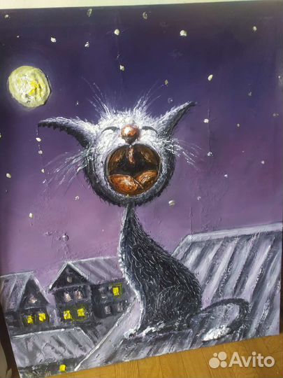 Картина маслом на холсте