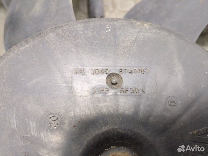 Вентилятор радиатора Peugeot 3008, 2011