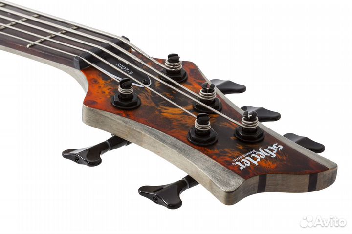 Бас-гитара Schecter riot-5 inferno burst (SIB)