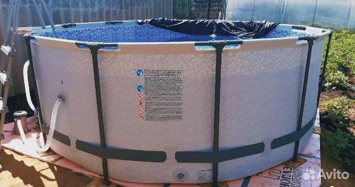 Каркасный бассейн бу