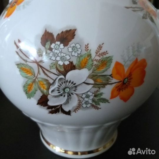 Набор Чайник и Супница фарфор СССР