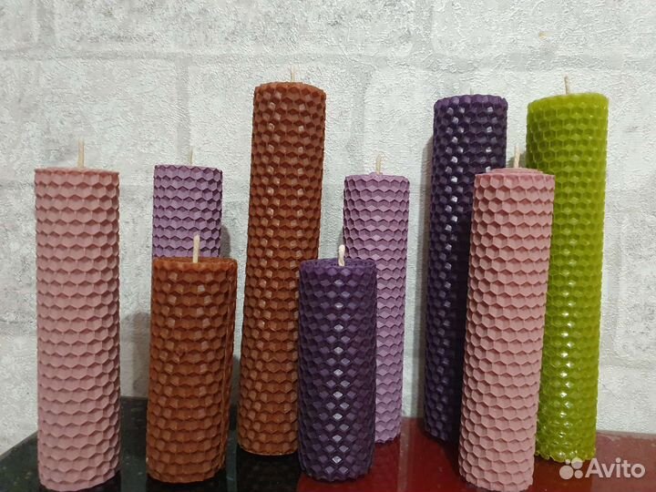 Свечи из вощины 8 марта