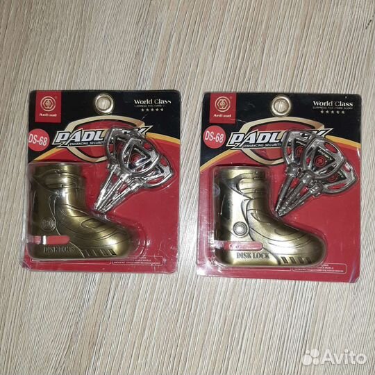 Противоугонный замок на тормозной диск