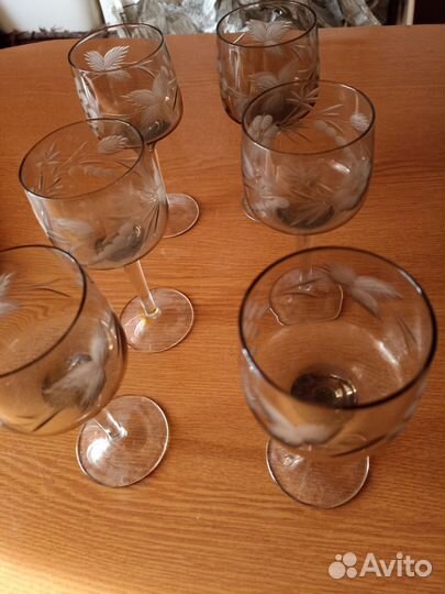 Посуда, цветное стекло СССР