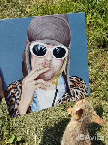 Портрет акрилом