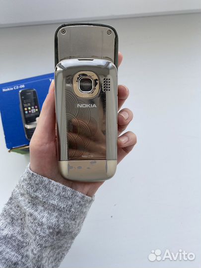 Телефон раздвижной Nokia C2-06 нерабочий