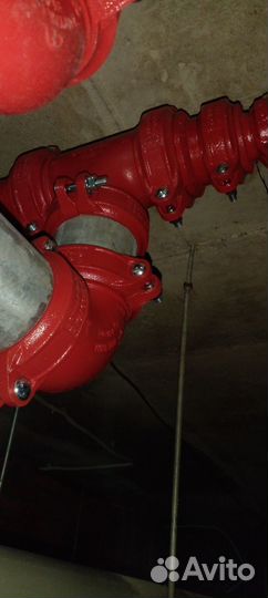 Монтаж грувлочных соединений