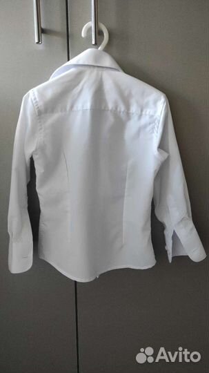 Рубашка белая, детская для мальчика