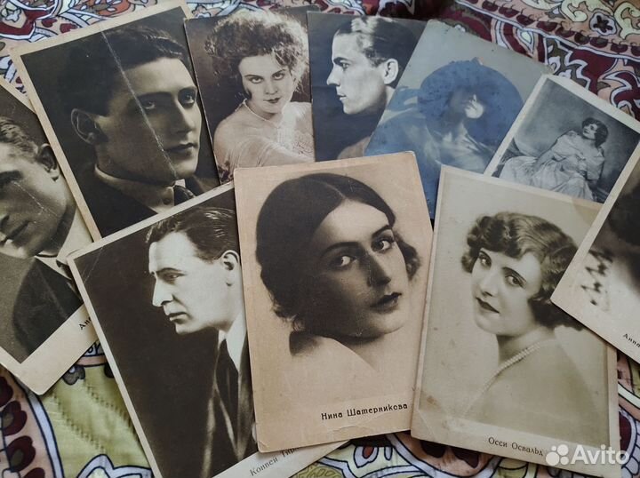 Винтажные фото актеров, начало хх века