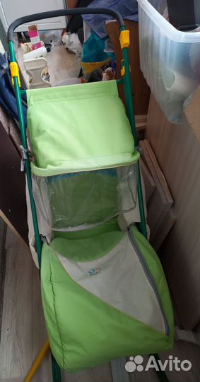 Детские санки коляска