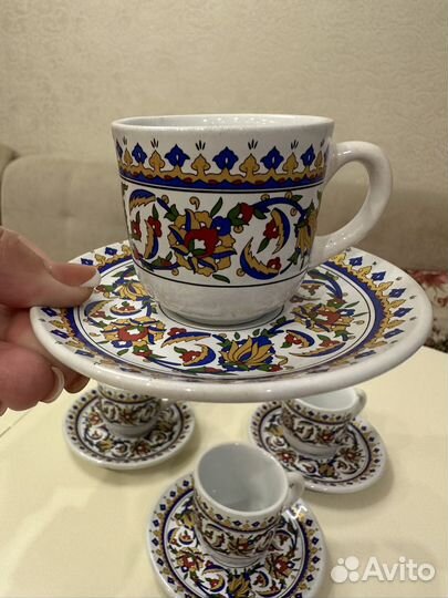 Кофейный набор для эспрессо. Турция