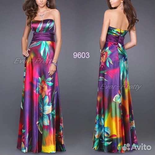 Вечернее платье