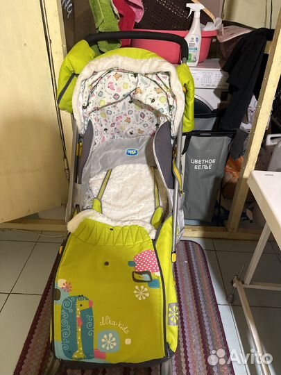 Коляска санки