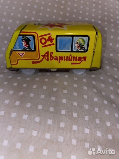 Машинки СССР металлическая