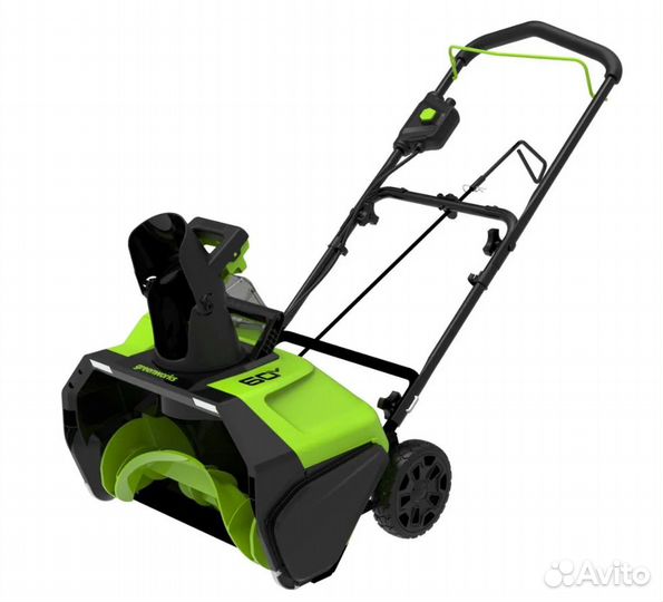 Аккумуляторный снегоуборщик greenworks GW GD60PST