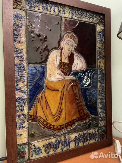 Витраж светильник