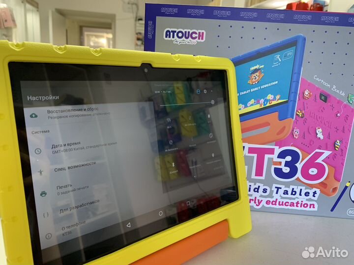 Детский Планшет atouch KT36 8/256