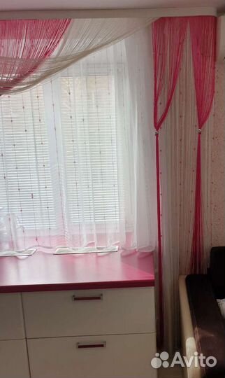 Штора и тюль в комплекте