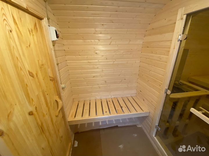 Баня бочка Квадро от 2м. под ключ