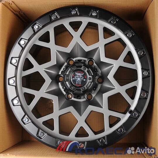 Диски JT245-7 9/17 6x114.3 ET0 d66.1 matt gunmetal